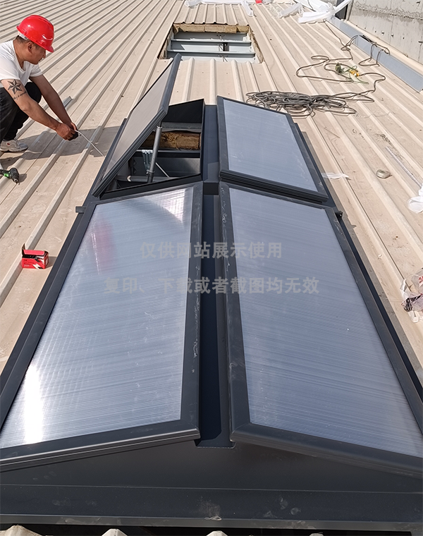 兰州王老吉生产车间称多排烟天窗