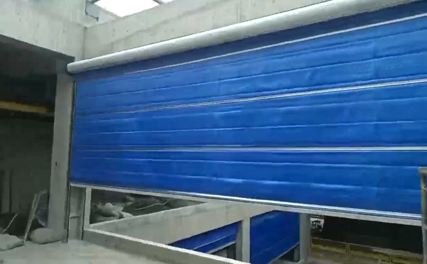 大型物流园区完成称多防火门整体安装工程