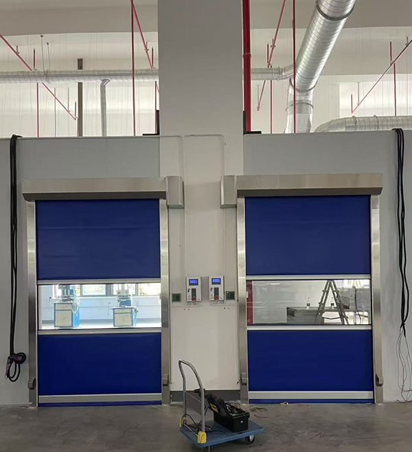 称多快速称多卷帘门助力食品加工车间环境升级