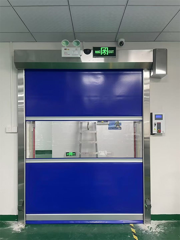 称多快速称多卷帘门在冷链物流仓储区的应用实践