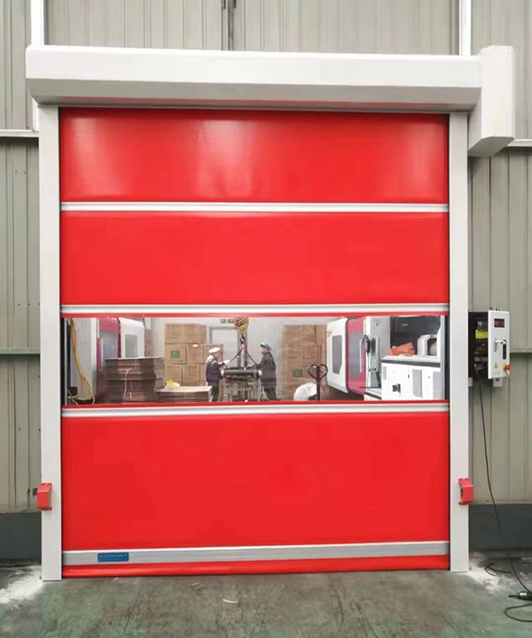 称多快速称多卷帘门提升电子制造厂房分区管理效率